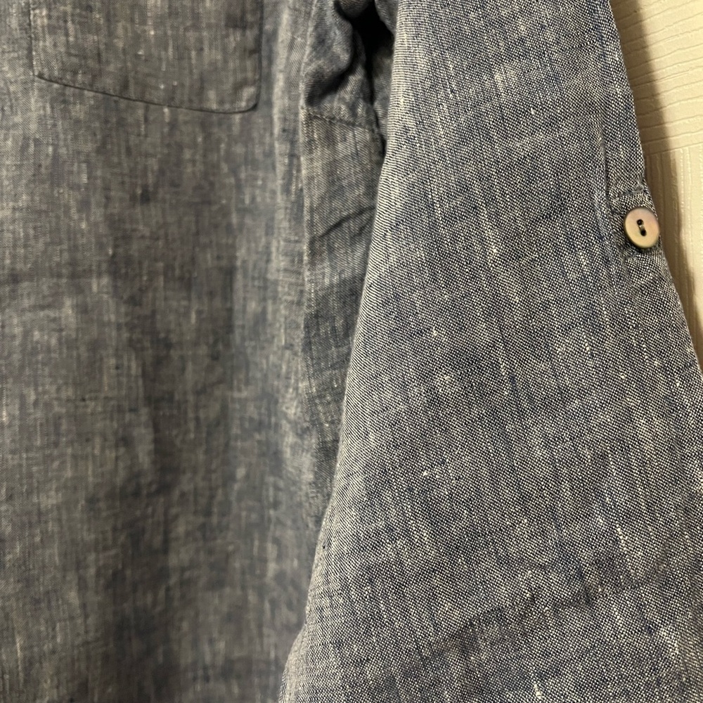 J. JILL 100% linen blouse - Picture 4 of 6